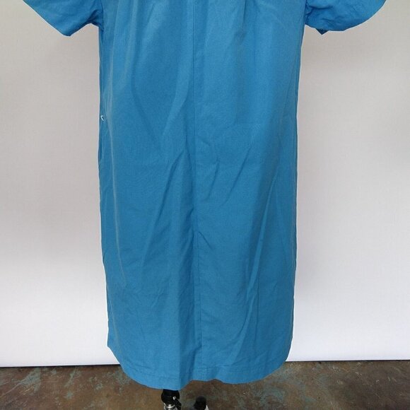 Vintage Hong Kong Girl Guides Uniform Dress Size M Blue 1970's Schoolgirl Scouts - Picture 11 of 12